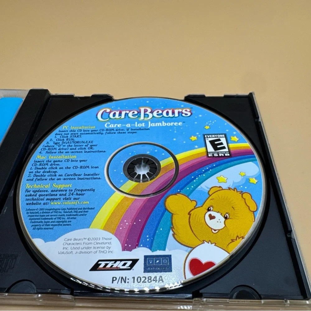 Care Bears – Care-a-Lot Jamboree PC CD-ROM Kids Game - Windows Mac